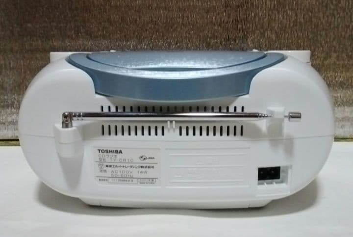 東芝CDラジオ　TY CR10 ポータブルCDプレーヤー