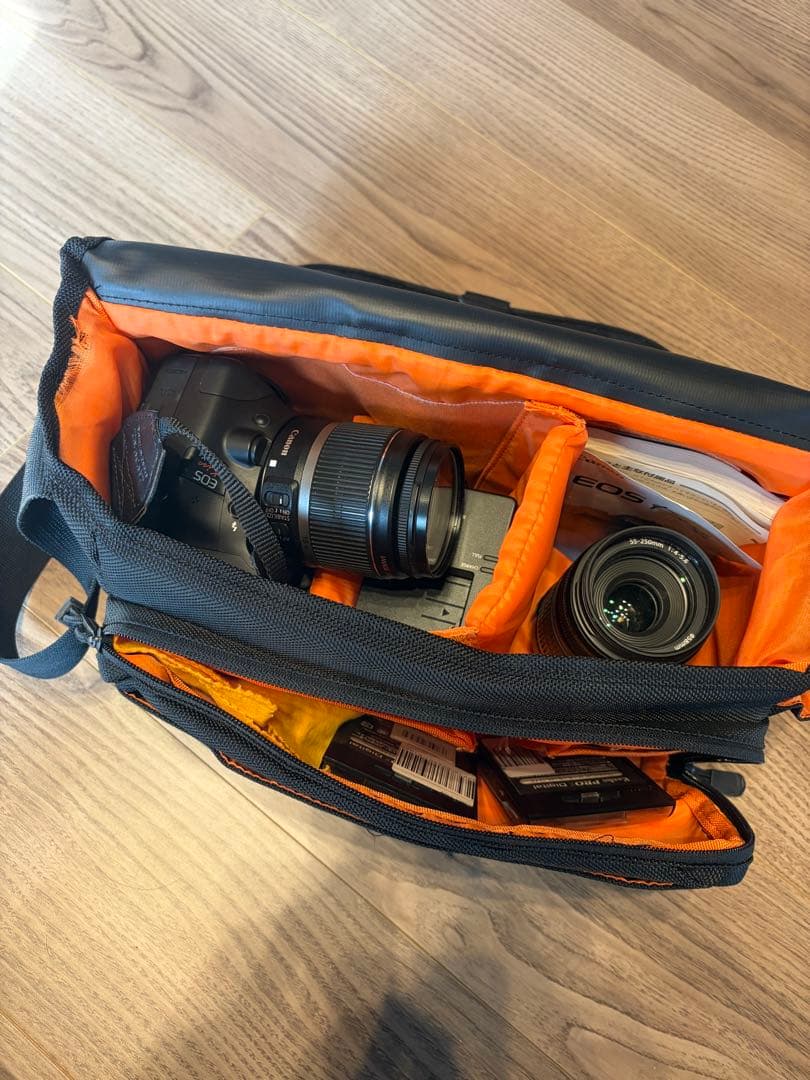 デジタルカメラ Canon EOS Kiss X4 EF-S 18-55mm 55-250mm