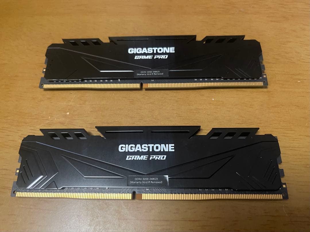 メモリー GIGASTONE Game PRO DDR4 8GBx2 3200MHz