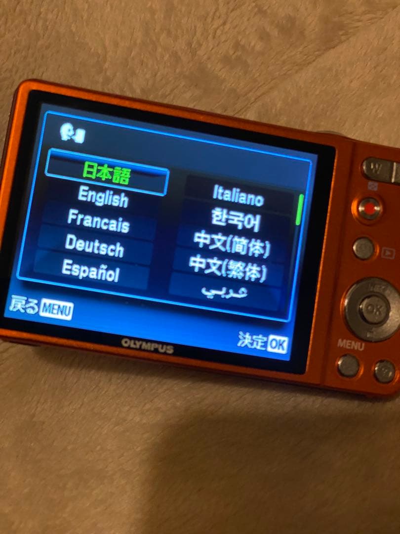 デジタルカメラOLYMPUS