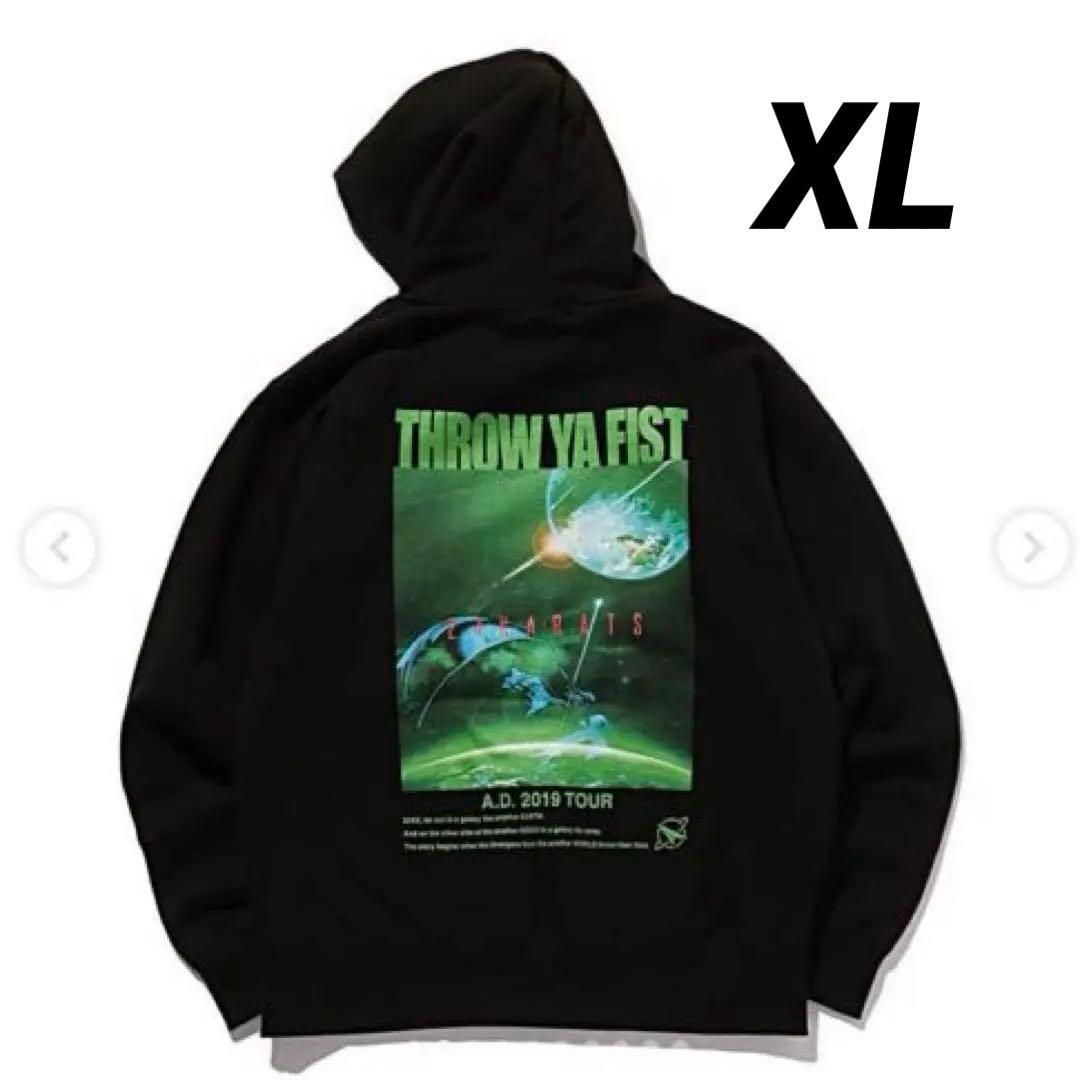 throw ya fist パーカー XL ランペ hoodie