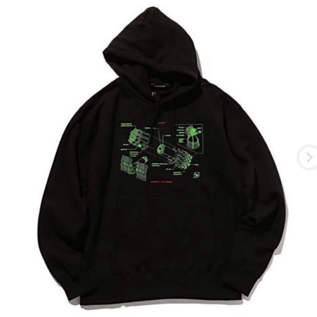 throw ya fist パーカー XL ランペ hoodie