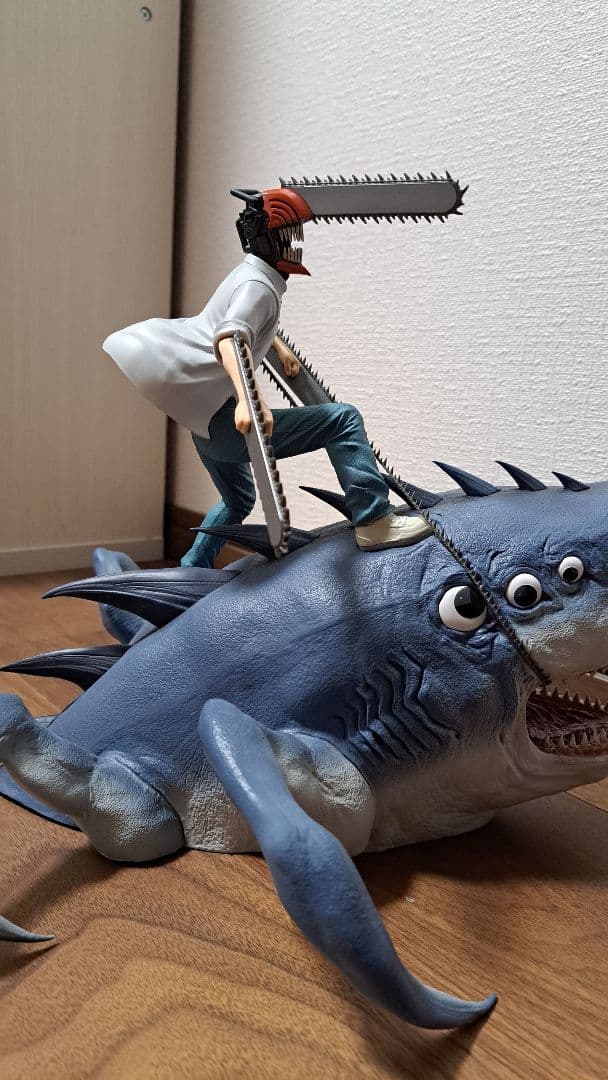 開封品チェンソーマン＆ビーム フィギュア　一番くじラストワン賞アクスタつき