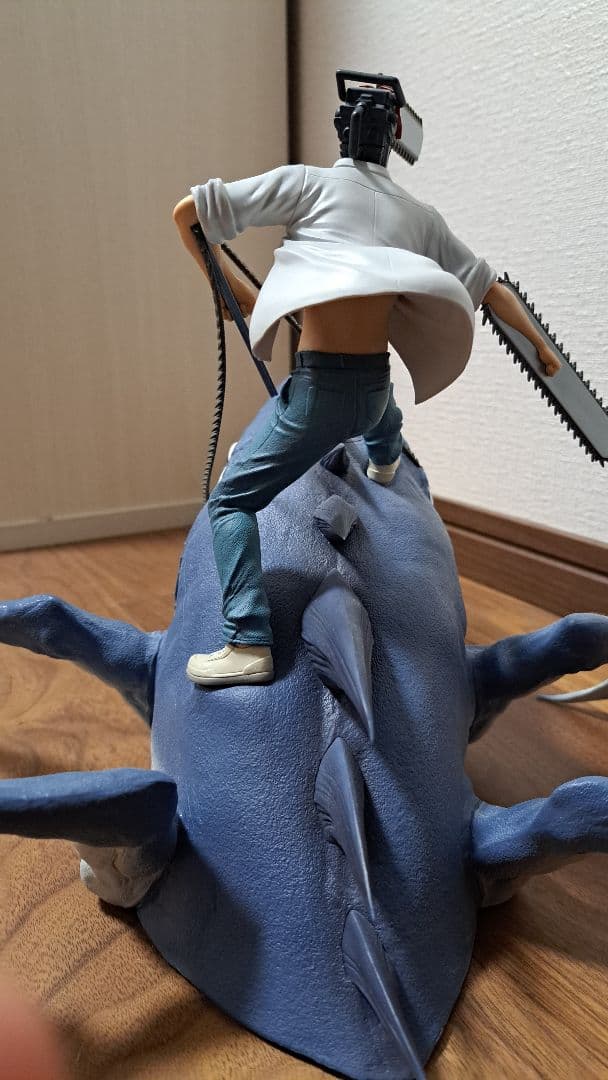 開封品チェンソーマン＆ビーム フィギュア　一番くじラストワン賞アクスタつき