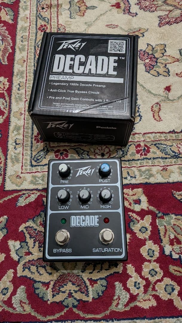 PEAVEY ピーヴィー Decade Preamp プリアンプ エフェクター