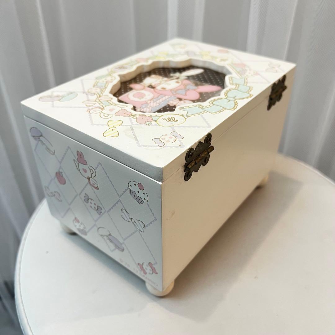 マイメロディ　サンリオ　木製　ジュエリーケース　アクセサリーケース