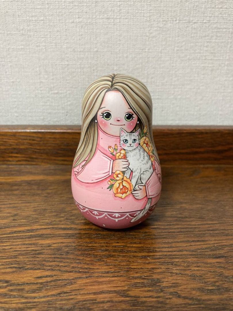 【zoy】起き上がりこぼし『ドチキ・マテリ』&起き上がりこぼし『牡丹と猫』