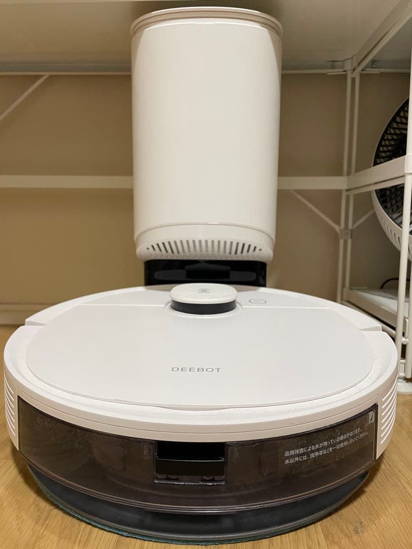 DEEBOT ロボット掃除機 本体 ホワイト