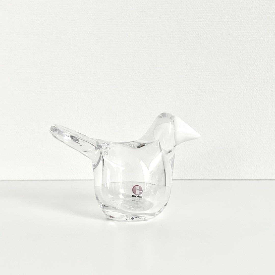 新品 イッタラ シエッポ バード ホワイト クリア オイバトイッカ