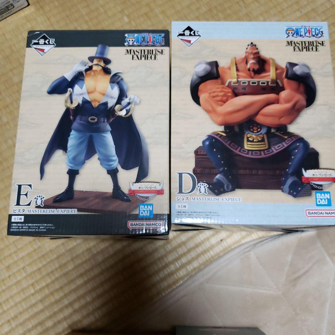 ワンピース１番くじ MASTERISE EXPEC フィギュア4体セット開封済