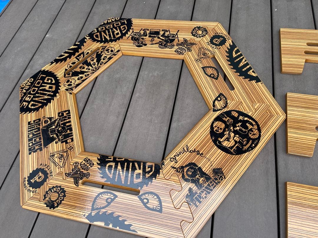 最終値下げ TheArth ざぁーす ヘキサテーブル グラインドロッヂ 生刷り