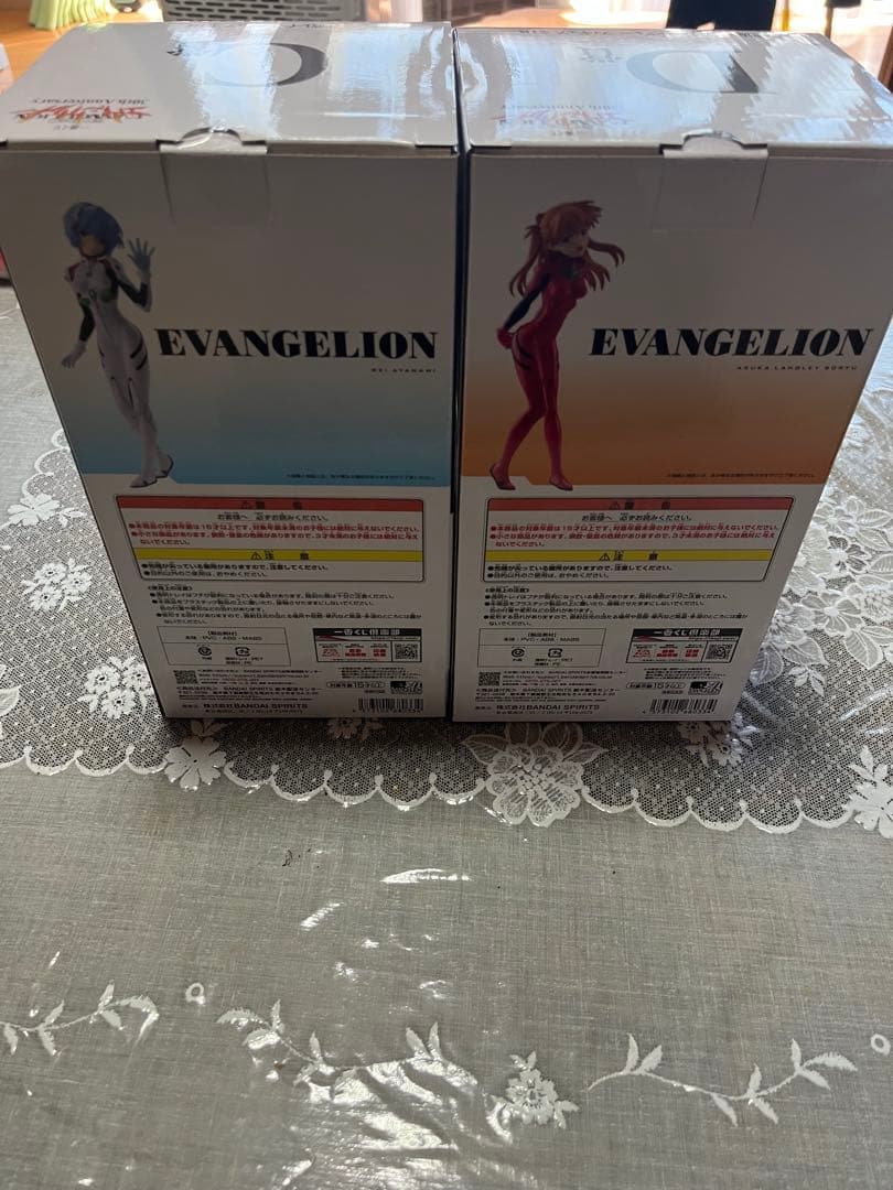エヴァンゲリオン 綾波レイ & 惣流アスカ フィギュアセット　一番くじ　30周年