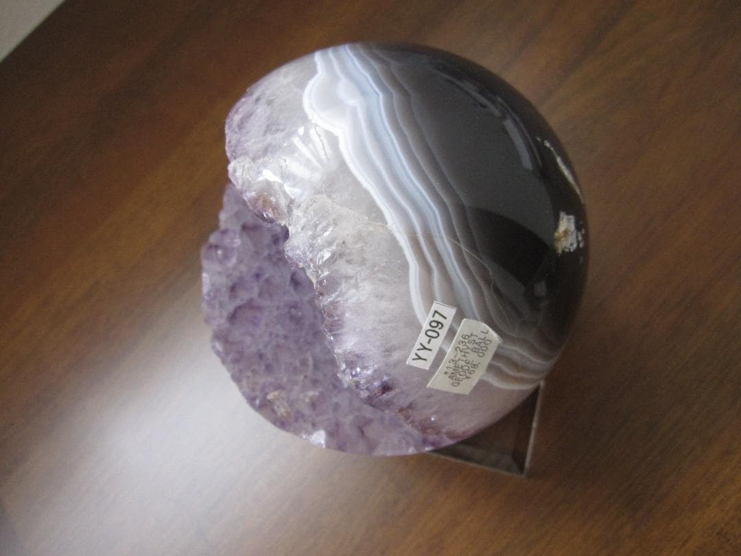 アメジストジオードボール　笑口