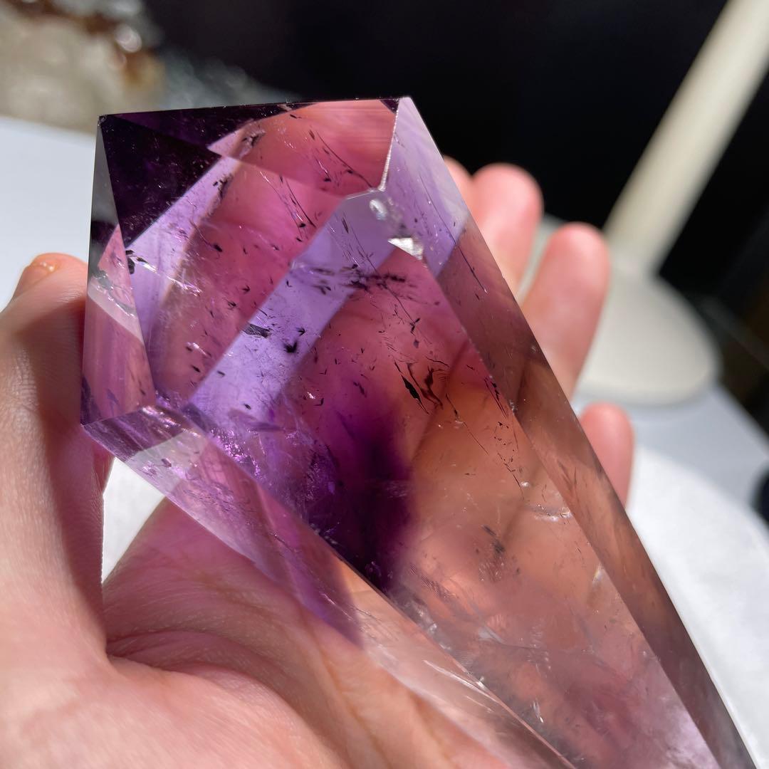 秘蔵プレミアム☆透明感抜群☆アメジストポイント