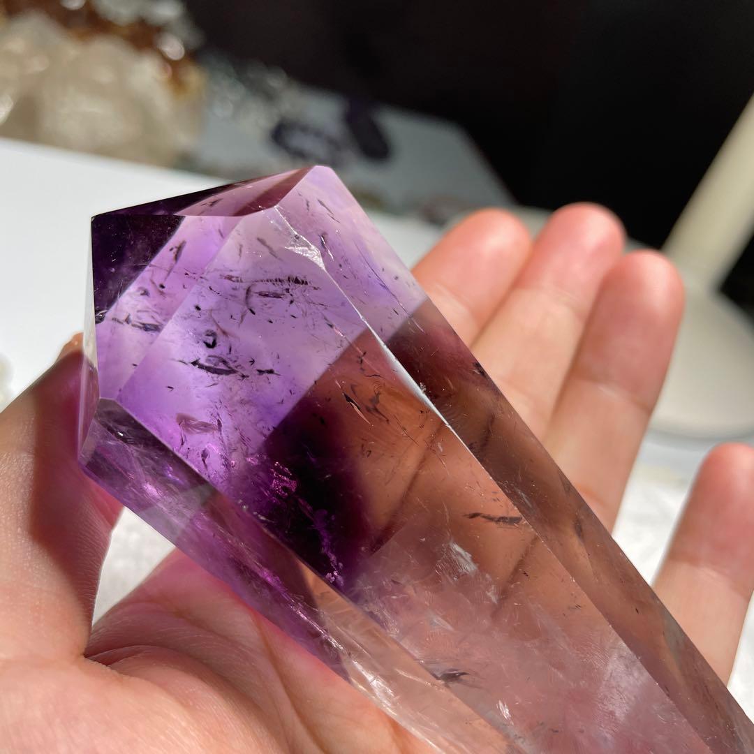 秘蔵プレミアム☆透明感抜群☆アメジストポイント