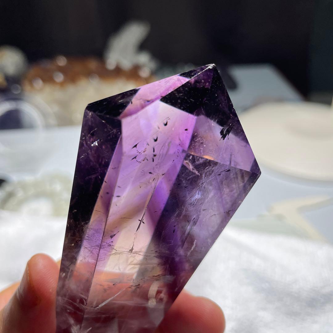 秘蔵プレミアム☆透明感抜群☆アメジストポイント