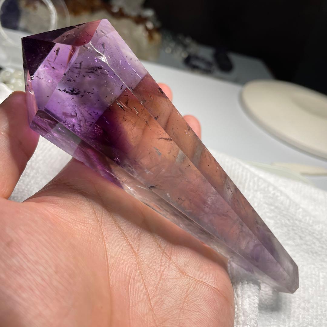 秘蔵プレミアム☆透明感抜群☆アメジストポイント