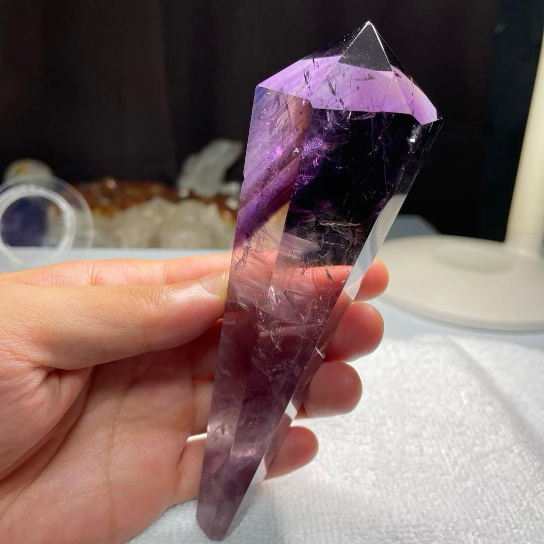 秘蔵プレミアム☆透明感抜群☆アメジストポイント