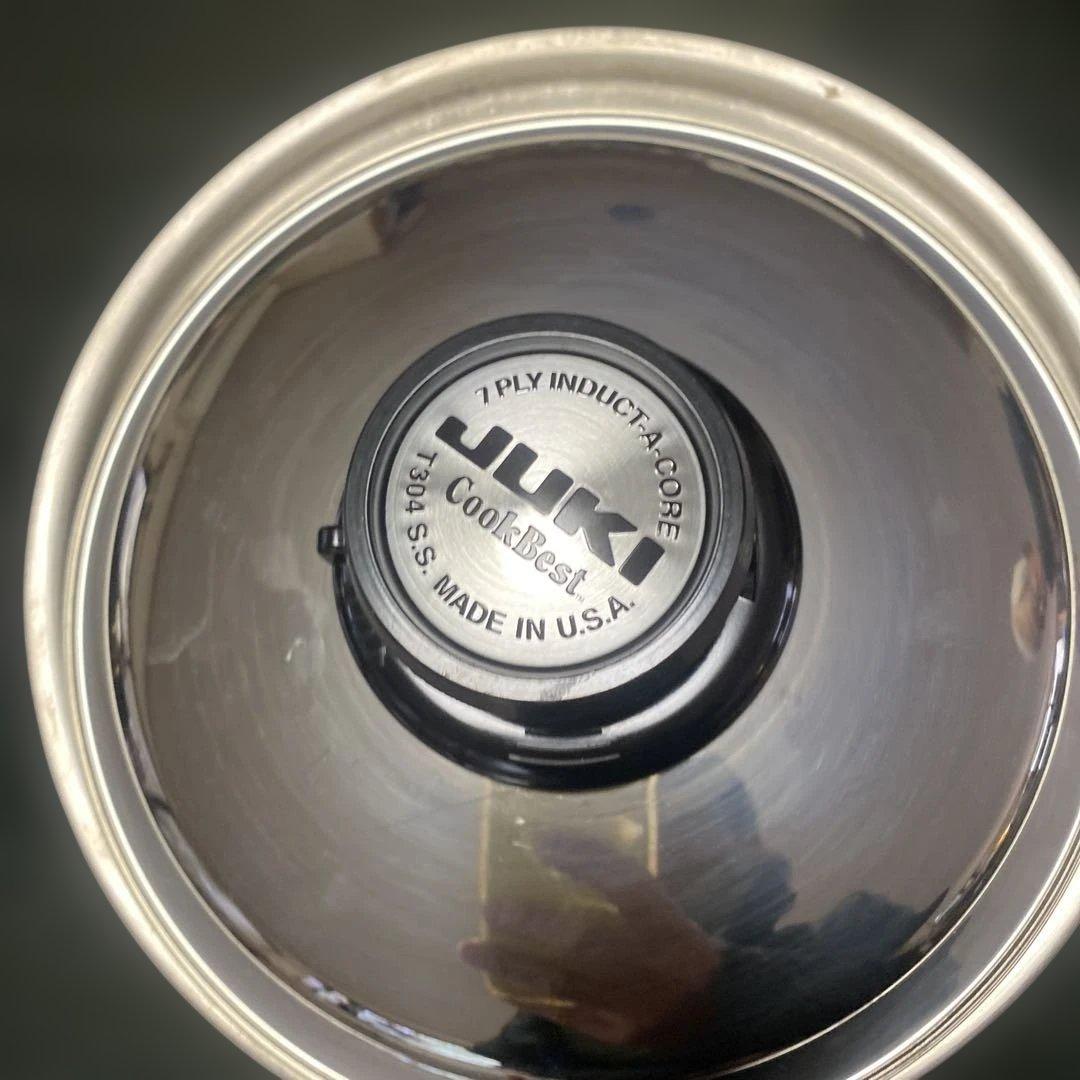 サ*ジ様 JUKI CookBest 304ステンレス 鍋 蓋付き 3点セット