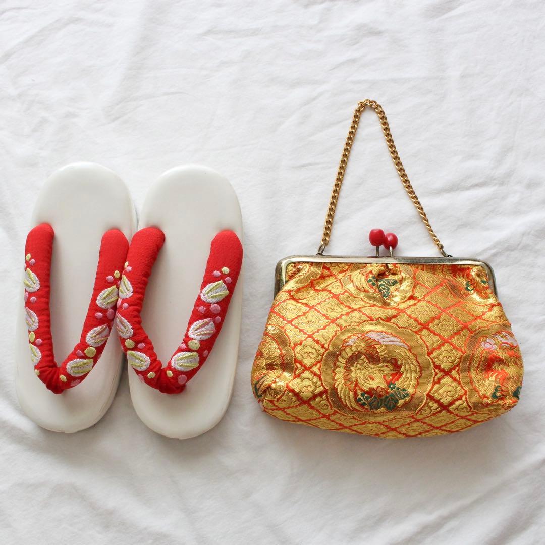 【専用】七五三 3歳 子供 女の子 アンティーク 正絹 着物 被布 セット