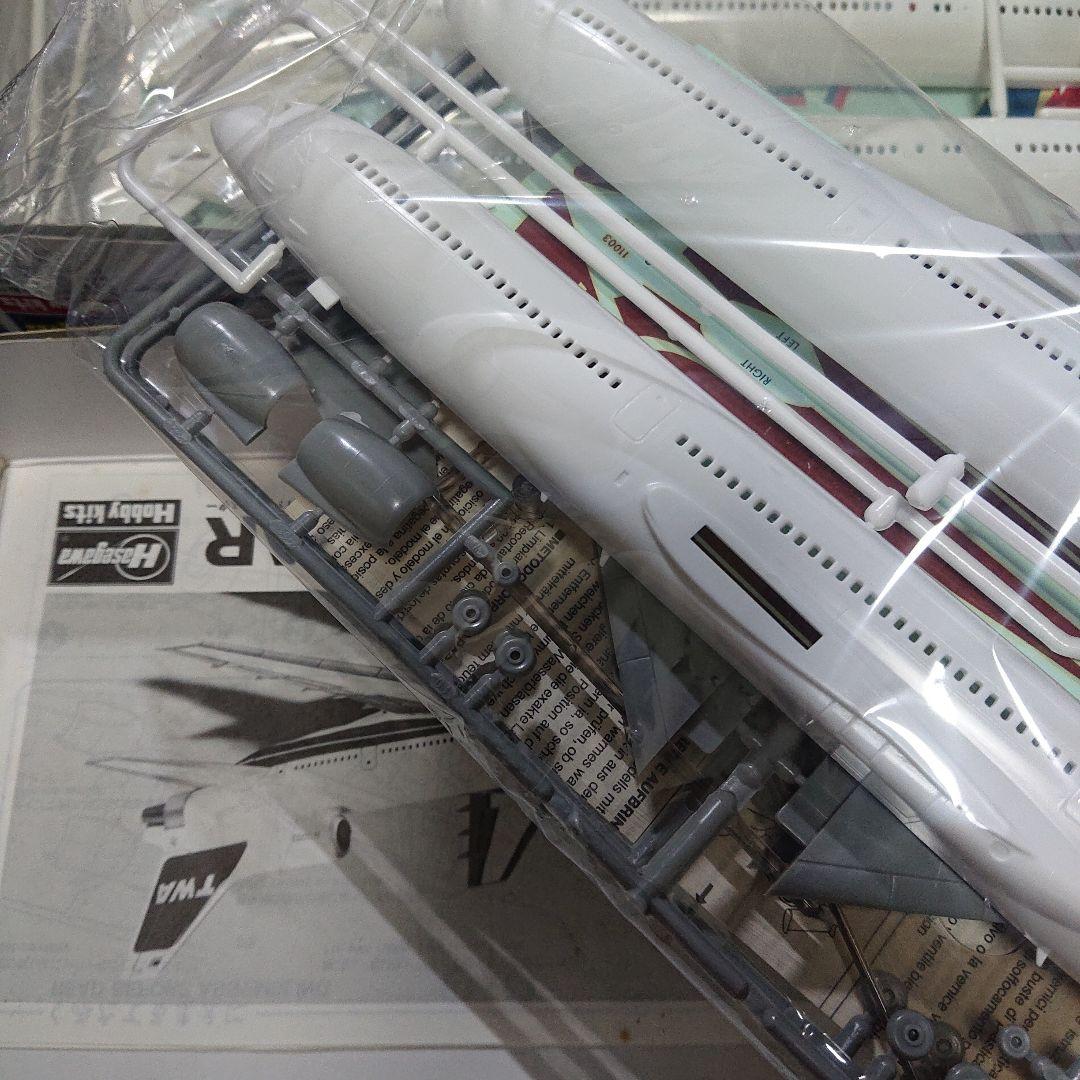 ハセガワ 1/200 トライスター A300 DC-10 TWA PAL NWA