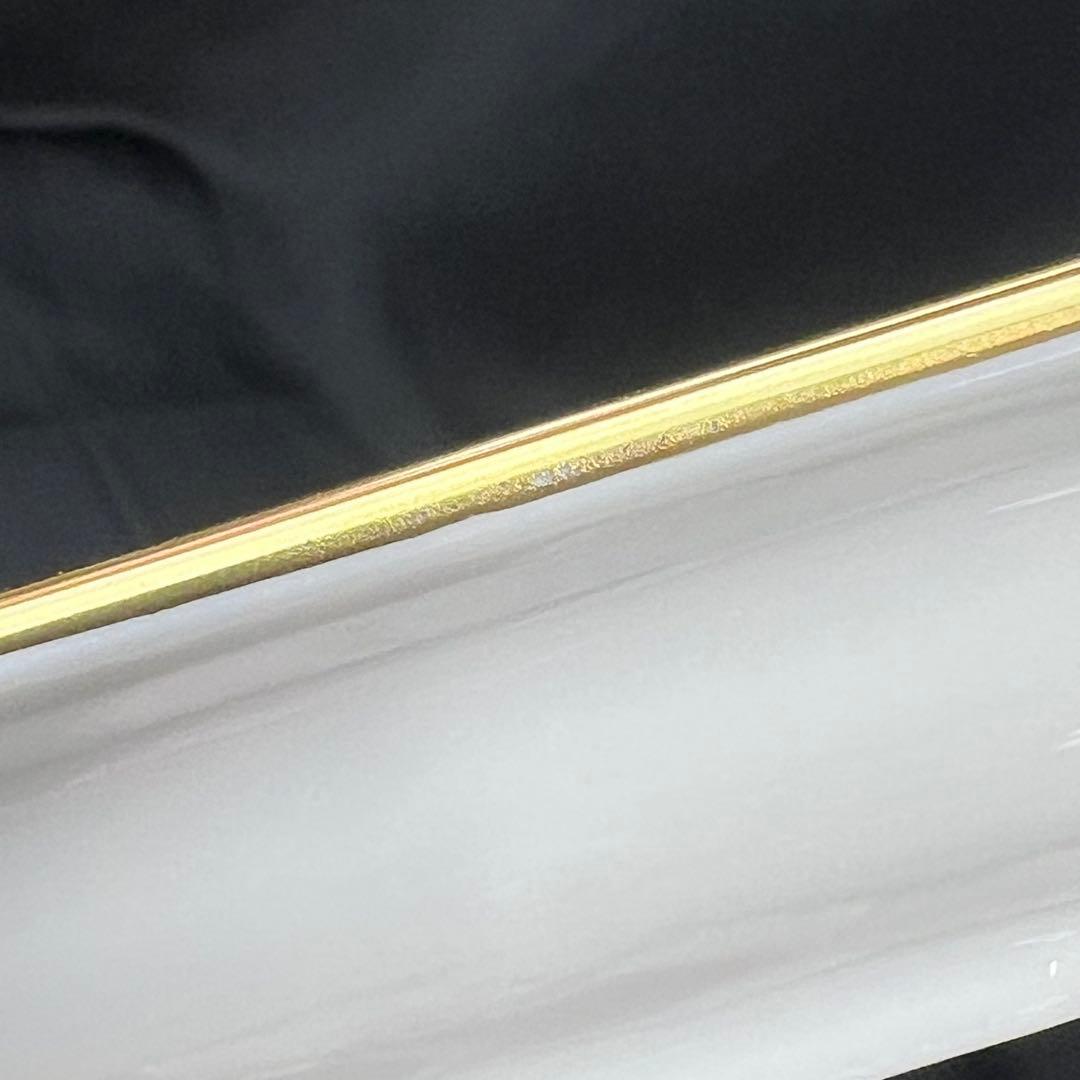 リチャードジノリ グッチ 金彩 花絵 スクエア アッシュトレイ 灰皿 プレート