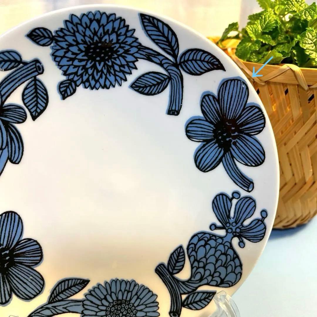 15%OFF★新品未使用★グスタフスベリ Blue ASTERプレート18cm