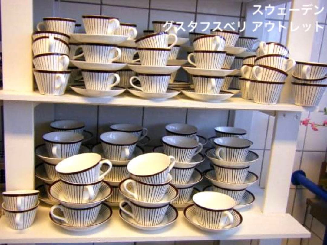 15%OFF★新品未使用★グスタフスベリ Blue ASTERプレート18cm