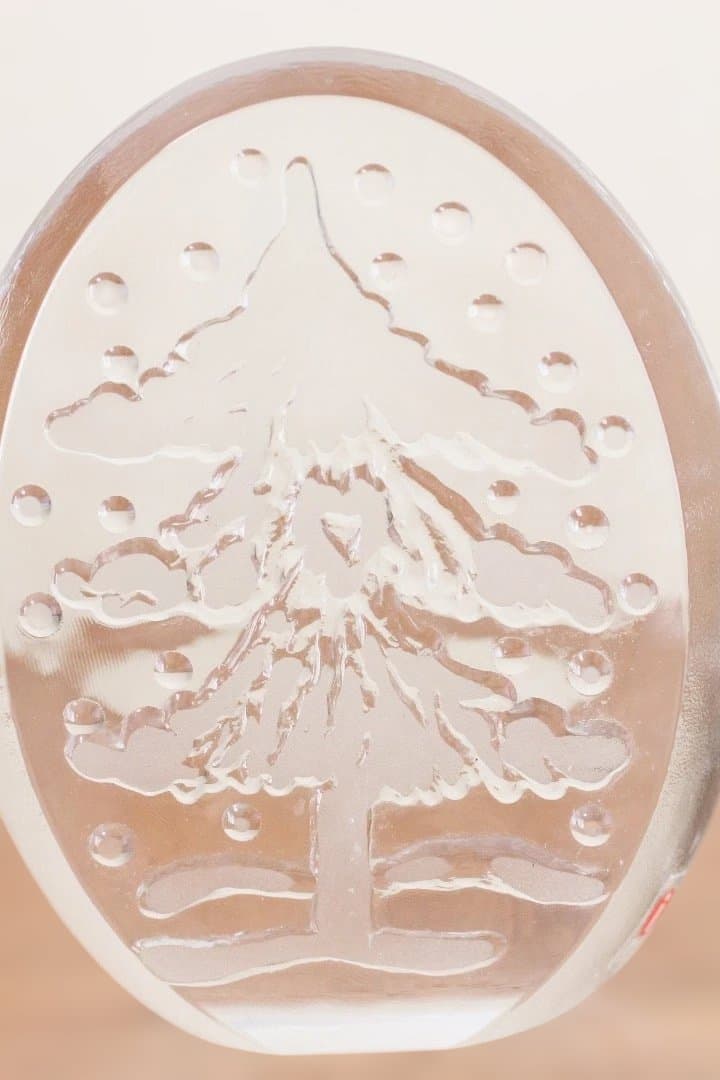 6241 kuusi クーシ　ガラス　オブジェ　もみの木　イッタラ