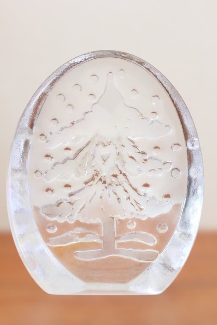 6241 kuusi クーシ　ガラス　オブジェ　もみの木　イッタラ