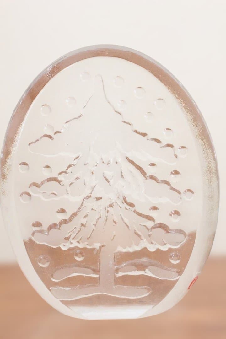 6241 kuusi クーシ　ガラス　オブジェ　もみの木　イッタラ