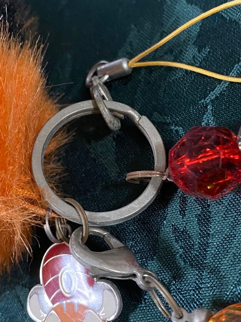 チャンドゥ　しっぽ　キーチェーン　ストラップ　チャーム付き　人気　レア