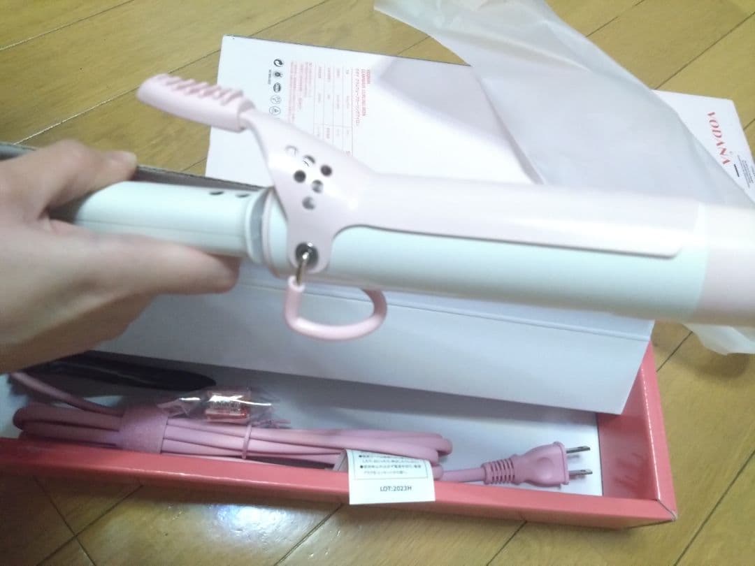 VODANA 36 mmコテ　ピンク