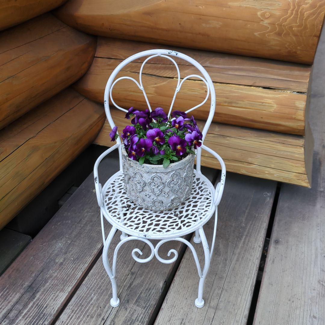 アイアン❂チェアー型フラワースタンド