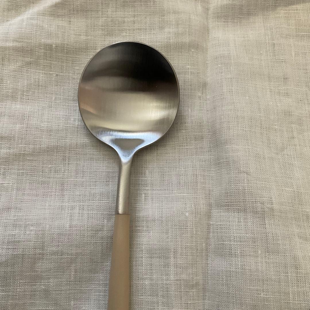 クチポール ゴア ナイフ・スプーン・フォーク ベージュ 3本セット