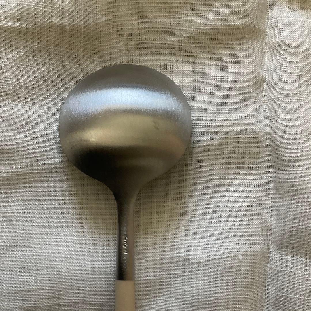 クチポール ゴア ナイフ・スプーン・フォーク ベージュ 3本セット