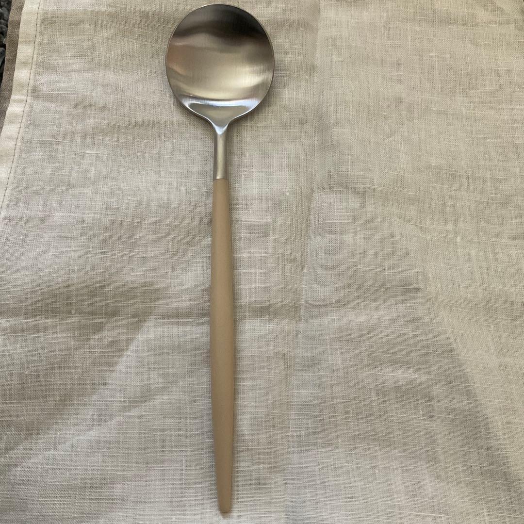 クチポール ゴア ナイフ・スプーン・フォーク ベージュ 3本セット