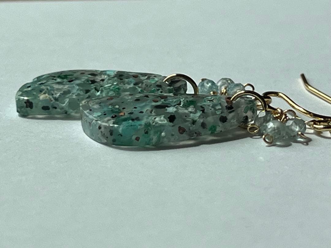 はる田　14kgf クリソコラシュガーウォーター ピアス