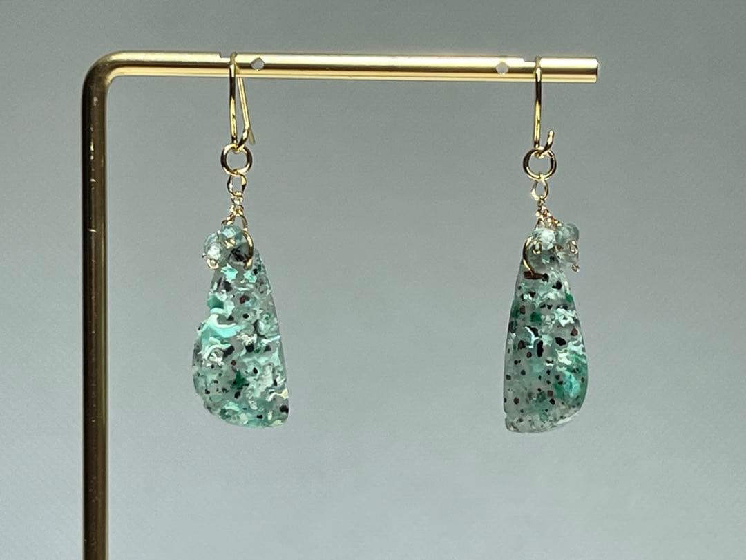 はる田　14kgf クリソコラシュガーウォーター ピアス