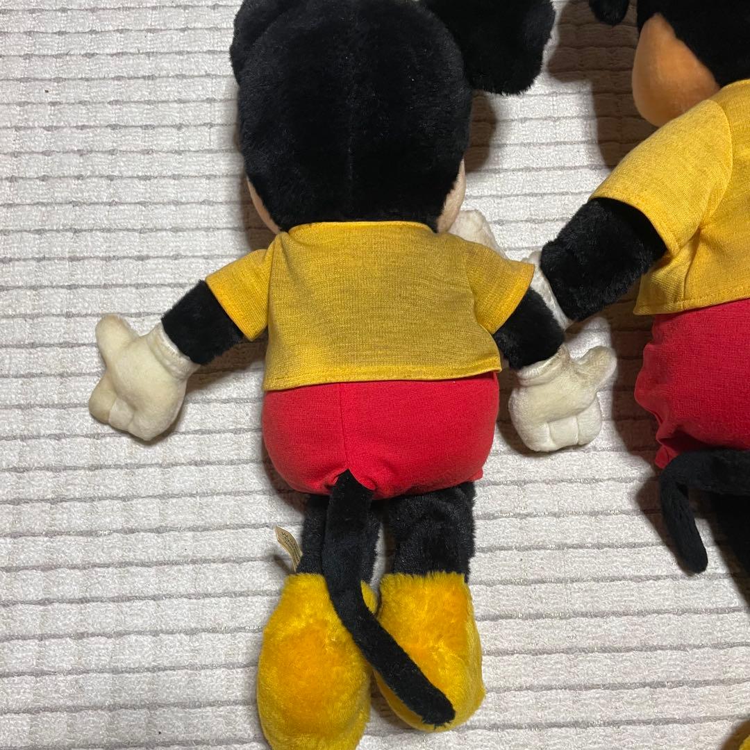 ディズニー ミッキーマウス ぬいぐるみ 1984年 年代物 Disneyland