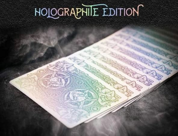 トランプ 666 Holographite&Obsidian Playing Cards