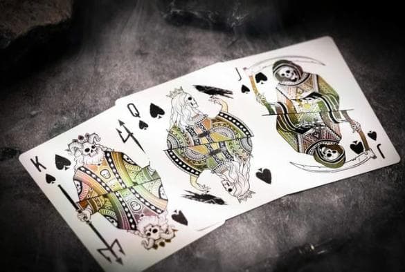 トランプ 666 Holographite&Obsidian Playing Cards