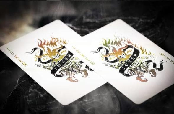 トランプ 666 Holographite&Obsidian Playing Cards