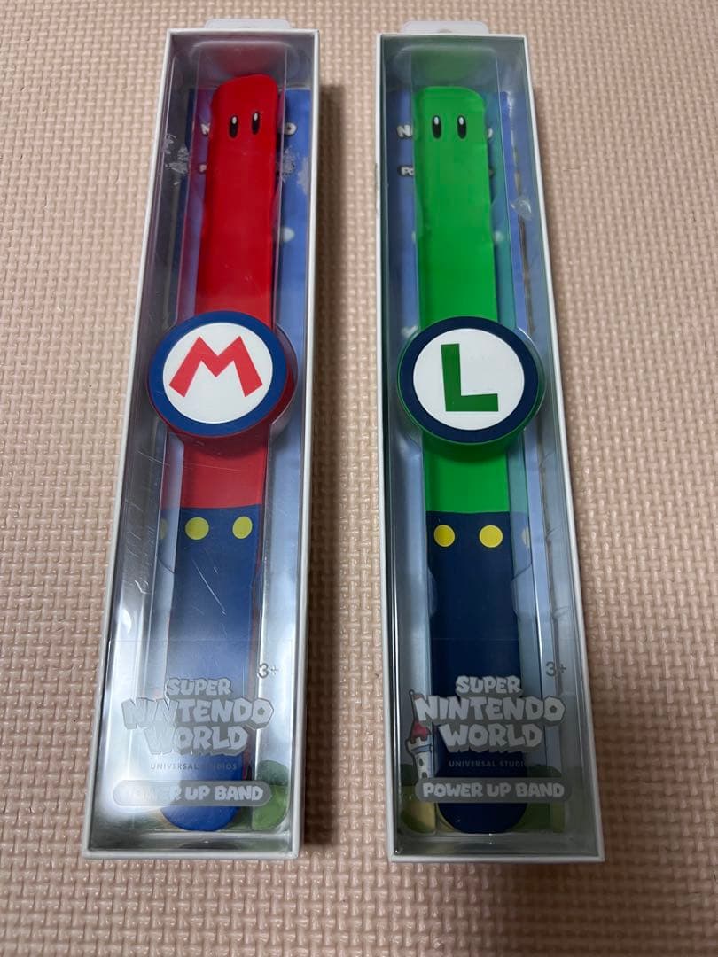 USJ パワーアップバンド マリオ ルイージ 2本セット amiibo ユニバ