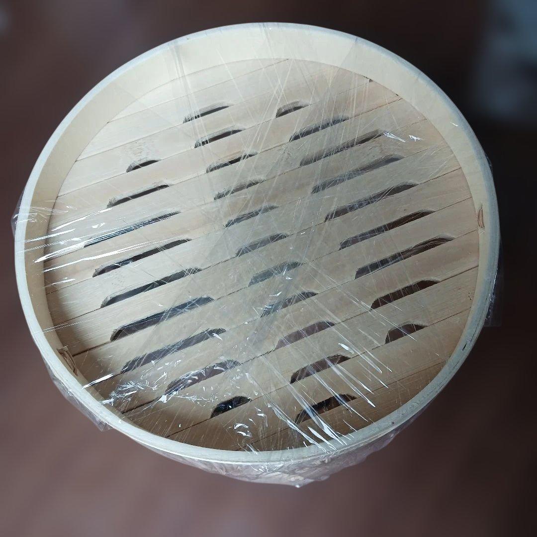 照宝　杉せいろ　蒸籠　セイロ　21cm 2段 蒸し板セット