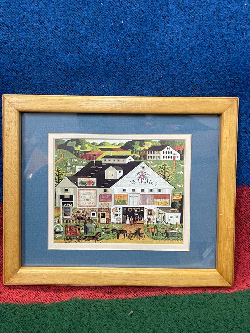 ina’s Country Creations アンティーク額装アート