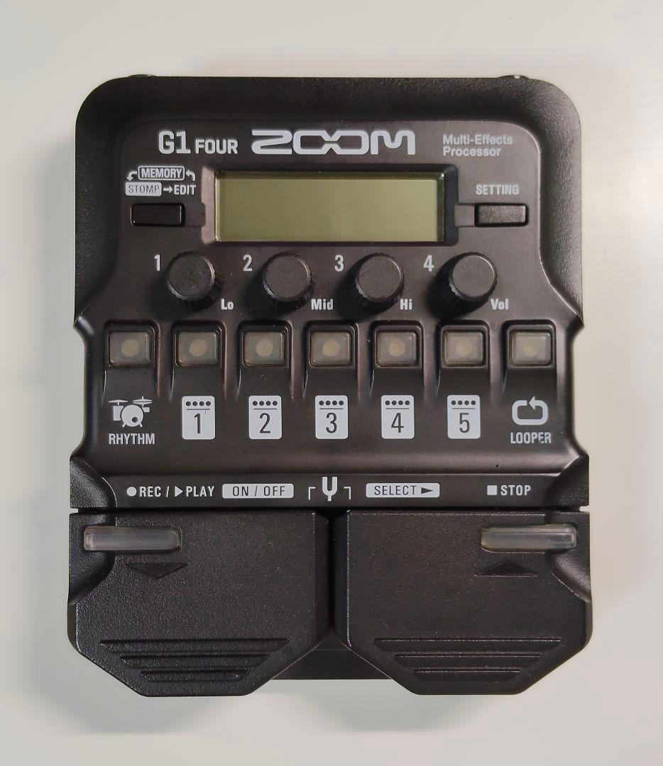 ZOOM G1 FOUR ギター用マルチエフェクター 動作確認済