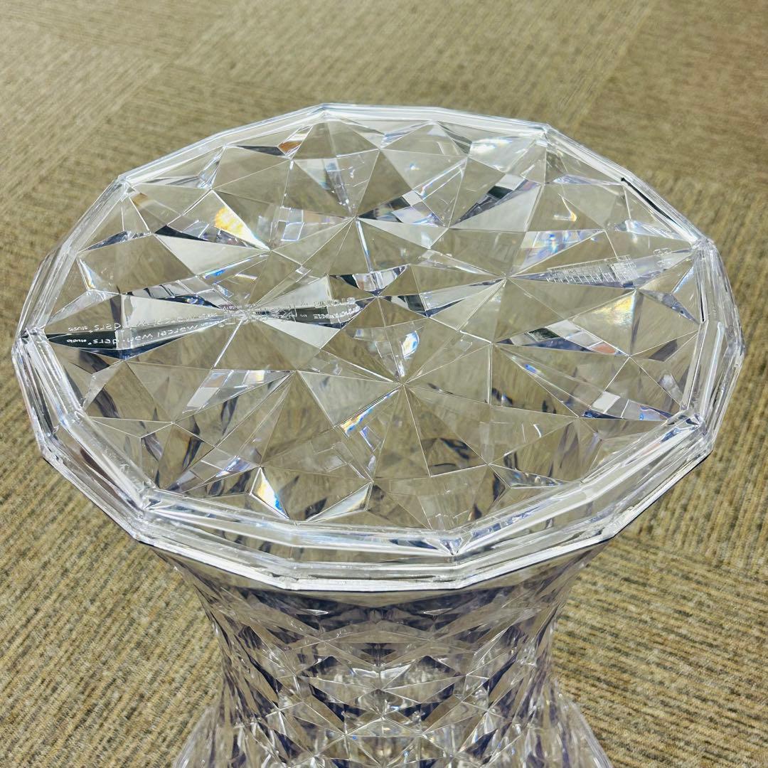【良好】Kartell カルテル STONE ストーン スツール クリスタル②