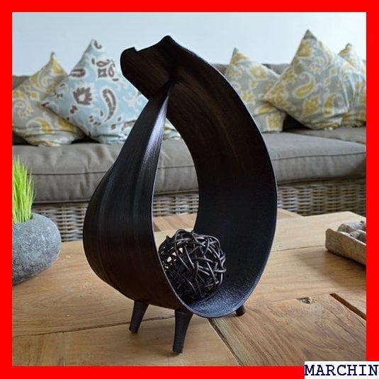 《送料無料》 ヤシのトレイ×ラタンボールセット インテリア ジ バリ雑貨 A 1