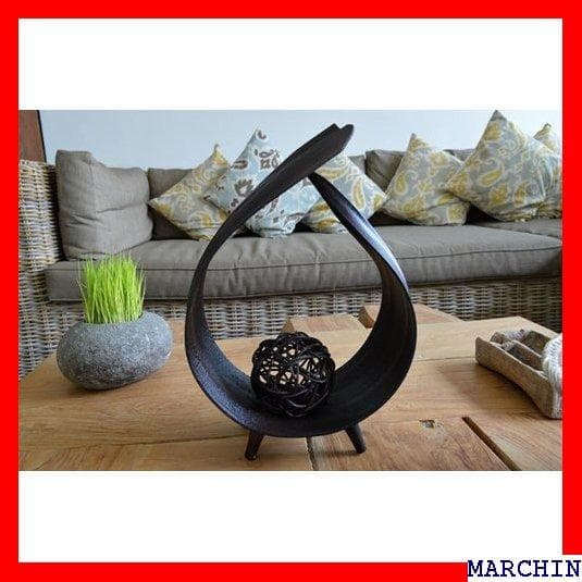 《送料無料》 ヤシのトレイ×ラタンボールセット インテリア ジ バリ雑貨 A 1